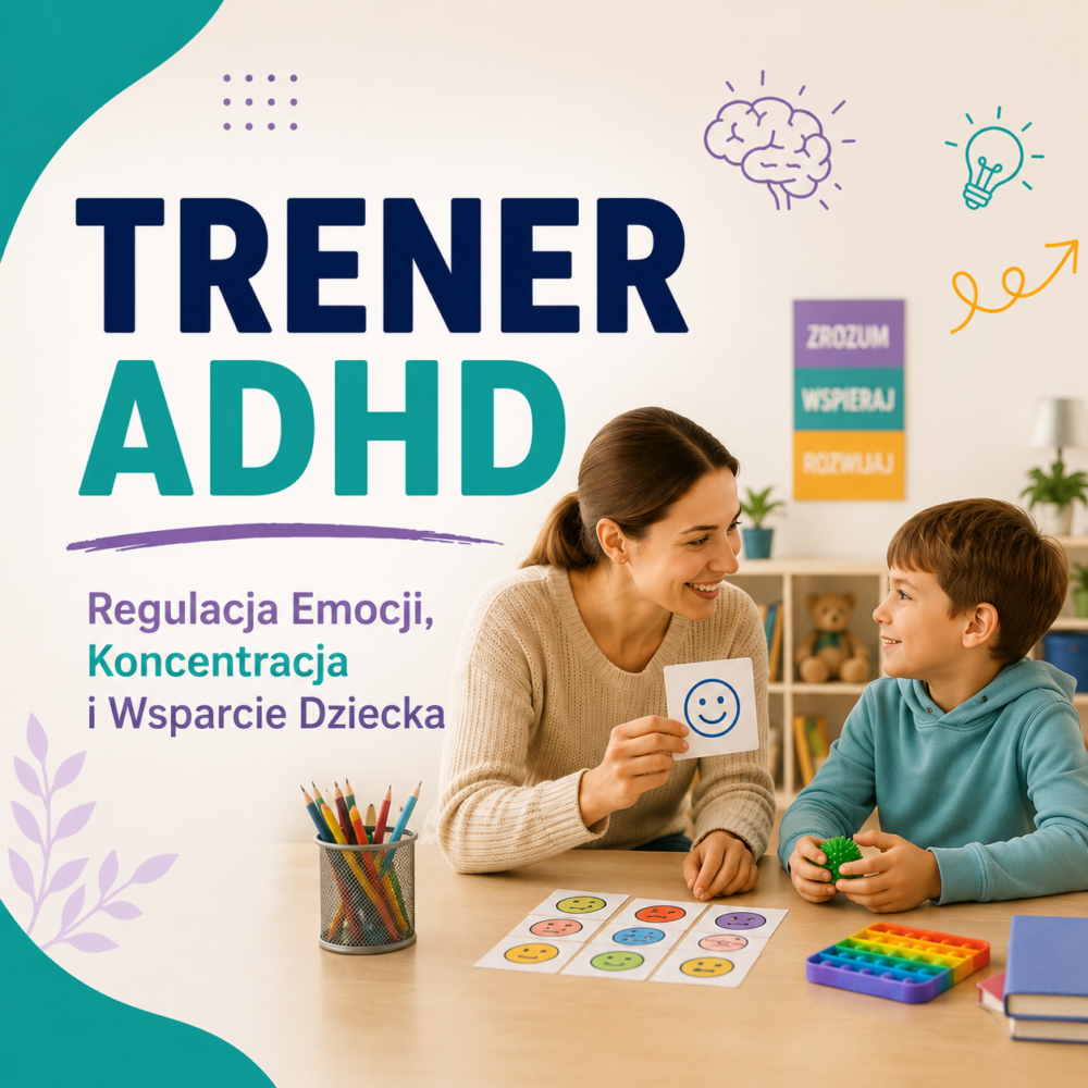 Trener ADHD – Regulacja Emocji, Koncentracja i Wsparcie Dziecka