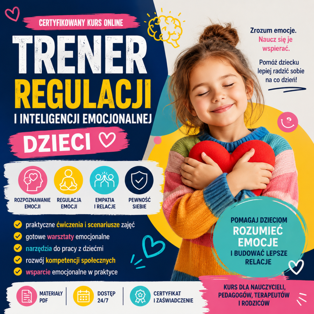 TRENER REGULACJI I INTELIGENCJI EMOCJONALNEJ DZIECI